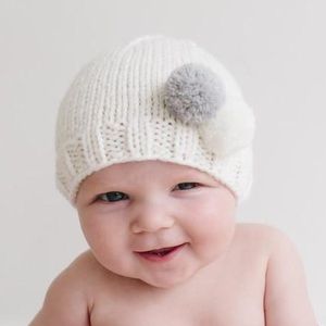 The Blueberry Hill Tiny Poms Knit Hat
